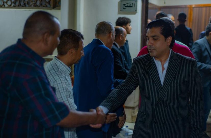 عزاء والدة محمد عفيفى