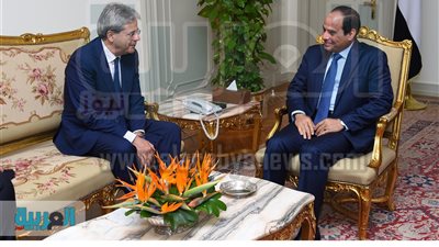 وزير خارجية إيطاليا لـ السيسي:حادث تفجير  القنصلية الإيطالية محاولة فاشلة 