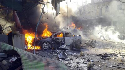 مقتل 10 في انفجار ببلدة تركية قرب سوريا