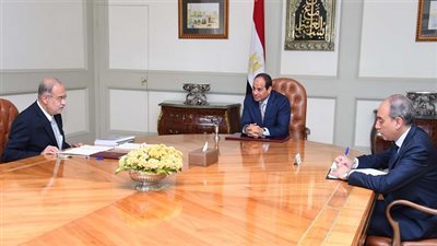  السيسي يلتقي وزير البترول والثروة المعدنية‎