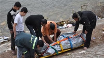 انتشال جثتين لغريقين بالفيوم 