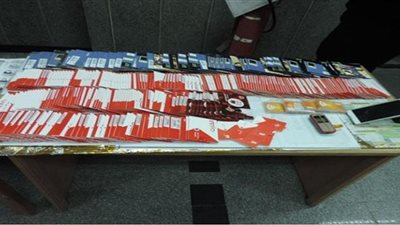 ضبط خطوط محمول مجهولة في حملة لشرطة النقل والمواصلات