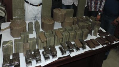  العثور على مخزن مواد مخدرة بالهرم.. والمتهم: 