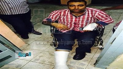 بالصور.. العناية الإلهية تنقذ ضابطًًا من الموت في حادث بطريق السخنة