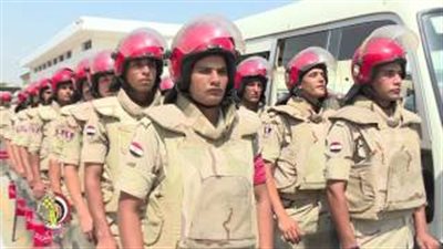 بالفيديو.. مدير الشرطة العسكرية: أحنا عندنا عزيمة الرجال وقلوب الأسود  