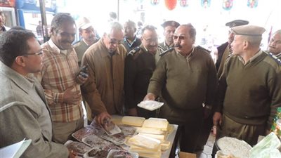 حملات تموينية موسعة بالإسكندرية لضبط السلع مجهولة المصدر