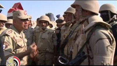 بالفيديو.. وزير الدفاع يتفقد جاهزية القوات المسلحة لتأمين افتتاح القناة الجديدة