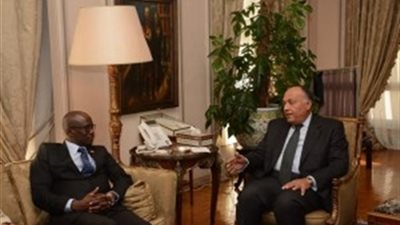 رئيس مجلس الشيوخ البوروندي يغادر القاهرة