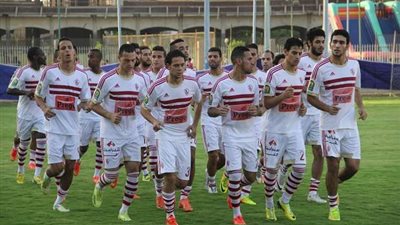 الزمالك يختتم تدريباته قبل مواجهة أسوان