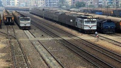 تعطل حركة القطارات بمنطقة شبرا