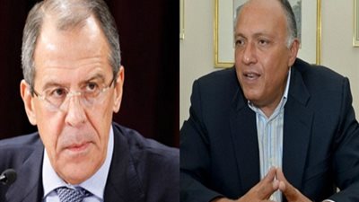 وزير الخارجية يلتقى مع نظيره الروسى في فيينا لبحث الأزمة السورية