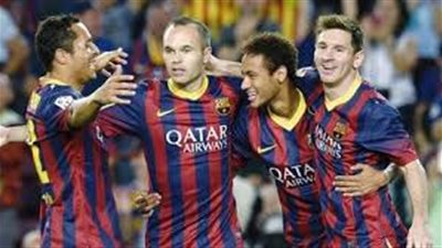 برشلونة يتقدم على خيتافي بهدف نظيف في الشوط الأول
