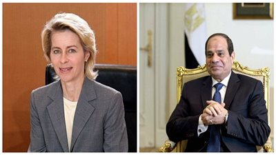 السيسي يبحث مع وزيرة الدفاع الألمانية تعزيز التعاون بين البلدين