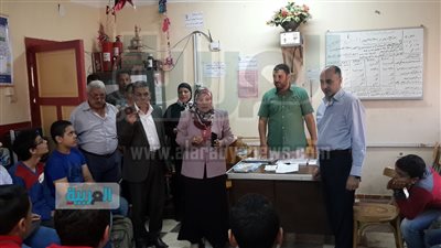 بالصور.. استبعاد أعضاء إدارة مدرسة كفر الزيات الثانوية للإهمال 