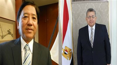 وزير التعليم العالي يبحث مع السفير الياباني سبل التعاون المشترك
