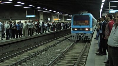 تعطل حركة مترو الأنفاق بين محطتي المعصرة وحلوان بسبب الأمطار الغزيرة