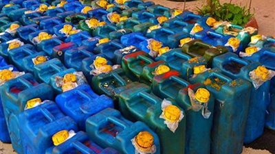 ضبط ٤٧ ألف لتر مواد بترولية قبل تهريبها بالمنيا