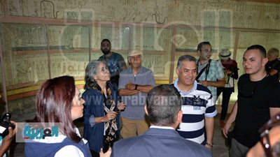 بالصور.. وزير الآثار يفتتح ثلاث مقابر للزيارة بالاقصر 