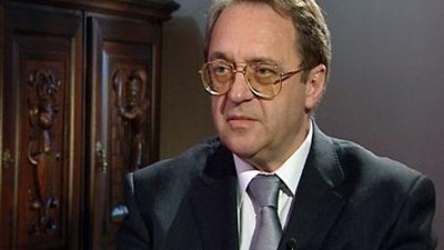 بوجدانوف وعبد اللهيان يبحثان هاتفيًا أزمتي سوريا واليمن