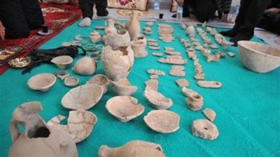 ضبط عامل بحوزته 94 قطعة أثرية بقصد الاتجار بأسيوط