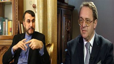 نائب وزير الخارجية الروسي يبحث مع نظيره الإيراني التسوية السياسية في سوريا