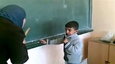 معلمة تصيب طالبًا بمدرسة في عين شمس