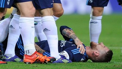 راموس يجري عملية بالكتف عقب الكلاسيكو