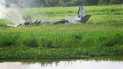 سقوط طائرة شحن ثانية بولاية 