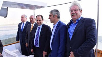 هيئة قناة السويس تستقبل وزير النقل اليوناني