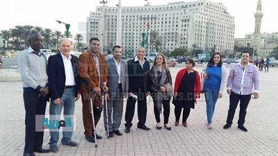 وفد الجالية المصرية بفرنسا يزور المتحف المصري دعمًا للسياحة