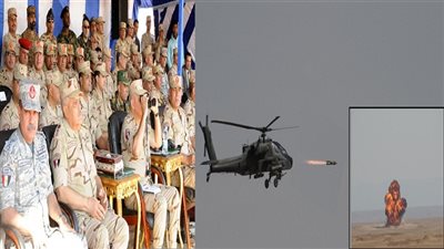 وزير الدفاع يشهد مشروع حرب تكتيكي للقضاء على عناصر إرهابية وتحرير الرهائن