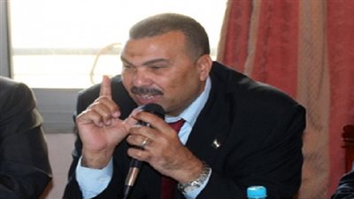 محمود مهران رئيس حزب مصر الثورة في ندوة 