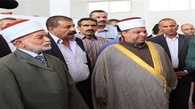 وزير الأوقاف الفلسطيني ومفتي القدس بالقاهرة لحضور 