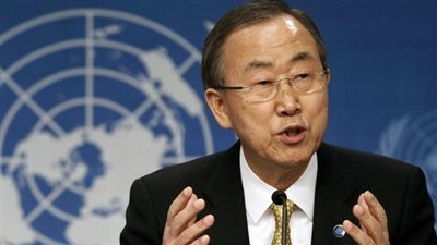 بان كي مون يرحب بمبادرات حل الأزمة السورية