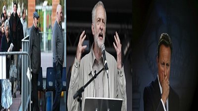 الناخبون البريطانيون أكثر رضاءً بأداء زعيم حزب العمال مقارنة بكاميرون