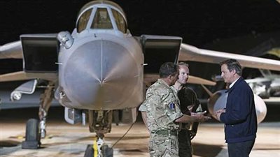 دفاع بريطانيا تعرض قاعدة 