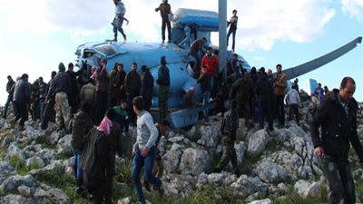 أنقرة تتابع سقوط طائرة حربية في سوريا