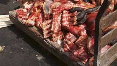 ضبط 996 كيلو لحمة غير صالحة للاستهلاك الآدمي بالمنيا