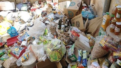 ضبط مصنع غذاء للأطفال بدون ترخيص بالعبور