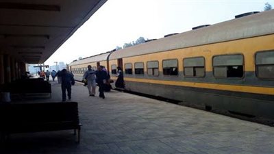 السكة الحديد تنشر حركة قطارات الوجهين القبلي والبحري