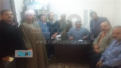 وكيل أوقاف الإسكندرية يجتمع بمجلس إدارة نقابة العاملين 