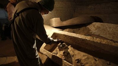 ضبط 4 لقيامهم بالتنقيب عن الآثار في شبين الكوم