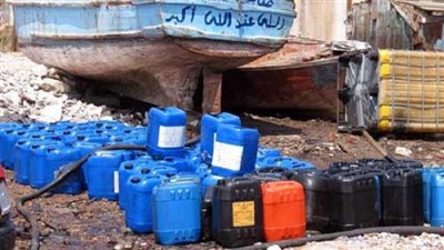إحباط تهريب 40 ألف لتر بنزين وسولار بالمحافظات 