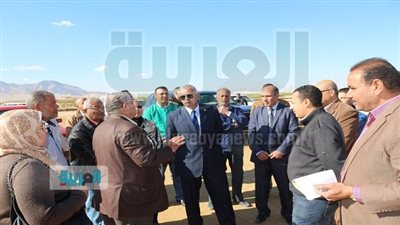 محافظ السويس يتفقد مدينة الملك عبد الله للإسكان الاجتماعي بعتاقة
