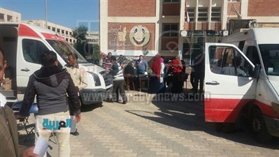 بالصور.. انطلاق الحملة الثالثة للتبرع بالدم في جامعة المنيا