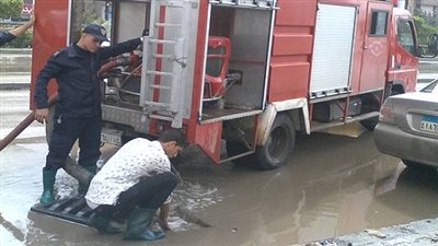 إنشاء شبكة لتصريف مياه الأمطار بالمحلة الكبرى وترميم 29 عمارة بسمنود