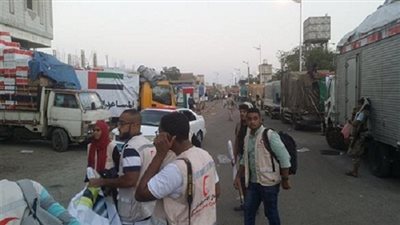 برنامج الأغذية العالمي يرسل قوافل إغاثة إلى مدينة تعز اليمنية