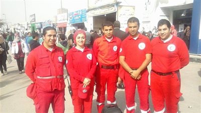 الهلال الأحمر المصري ينظم معرضًا للمشغولات اليدوية 