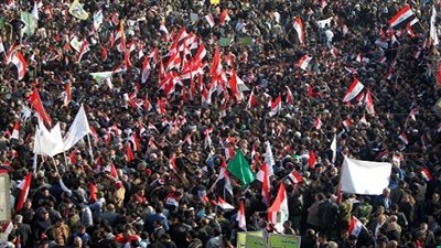 مقاتلي الحشد الشعبي يحتجون على تواجد قوات تركية على اراضي العراق