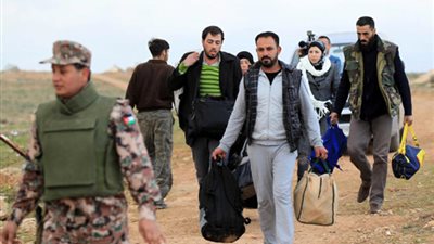 الجيش الأردني يستقبل 232 لاجئا سوريا خلال 72 ساعة